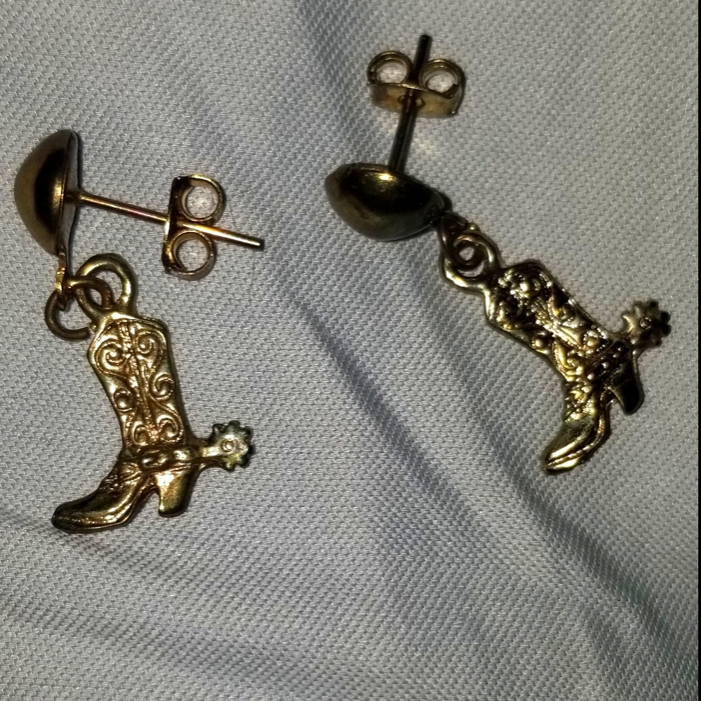 Cowboy boot Earrings